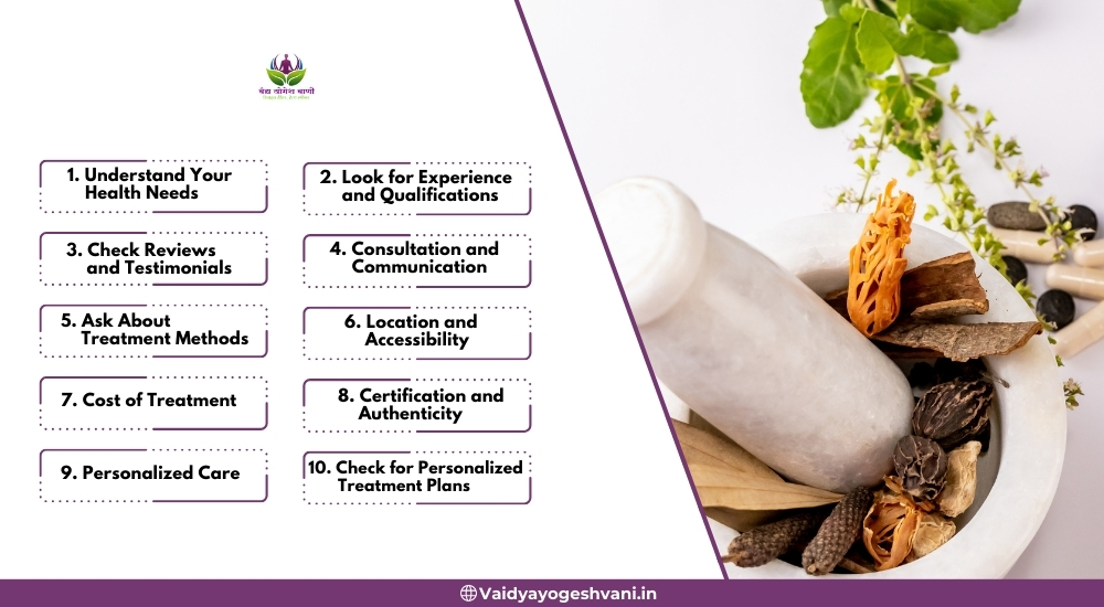 Tips for Choosing the Right Ayurvedic Doctor and Clinic